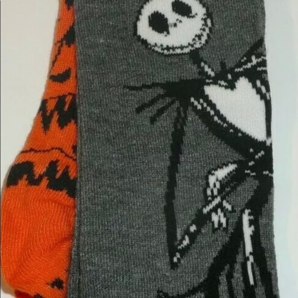Nightmare Before Christmas Knee High Socks Jack